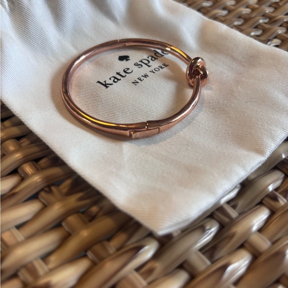 Kate Spade Rose Gold Knot Bracelet - Picture 2 of 3